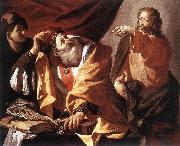 TERBRUGGHEN, Hendrick The Calling of St Matthew  ert china oil painting artist